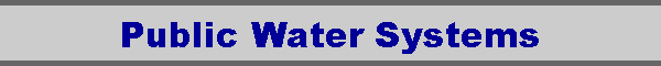 Public Water Systems