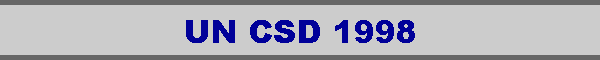 UN CSD 1998