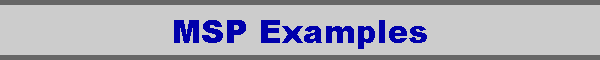 MSP Examples