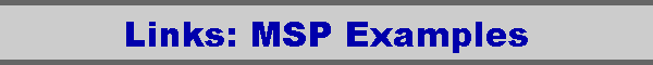 Links: MSP Examples