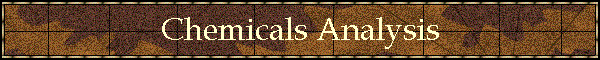 Chemicals Analysis