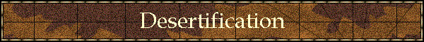 Desertification