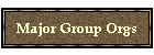 Major Group Orgs