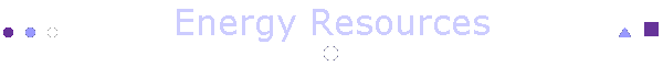 Energy Resources