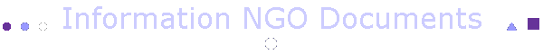 Information NGO Documents